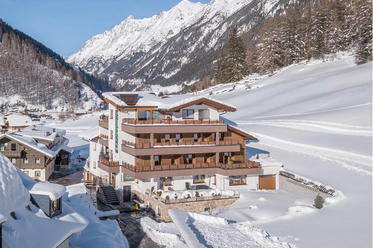 Hotel Garni Schoenblick ゼルデン エクステリア 写真
